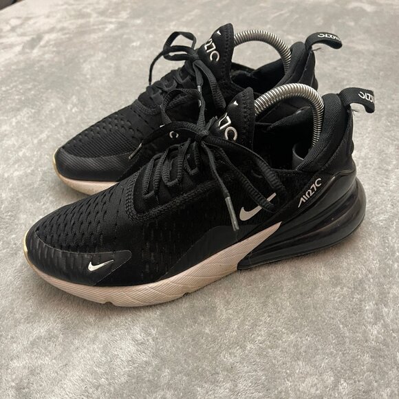 Nike Shoes - Nike Air Max 270 Black Athletic Shoes Women's Size 8